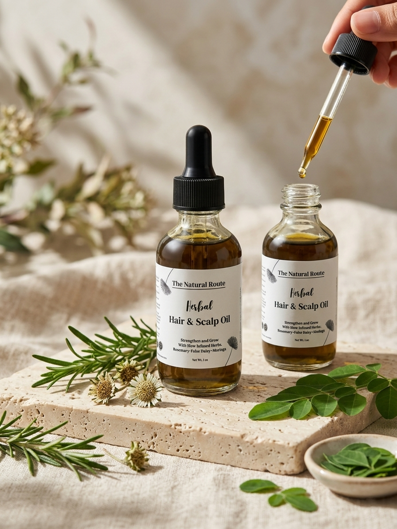 Herbal Hair And Scalp Oil