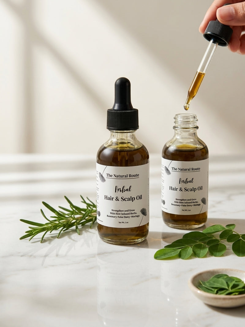 Herbal Hair And Scalp Oil